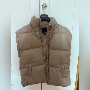 Forever 21 vegan leather vest